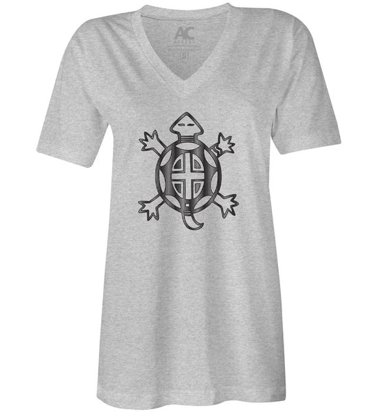 HAWAIIAN TURTLE V-NECK