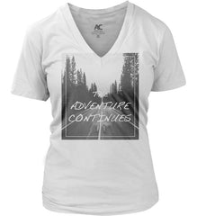 ADVENTURE CONTINUES T-SHIRT